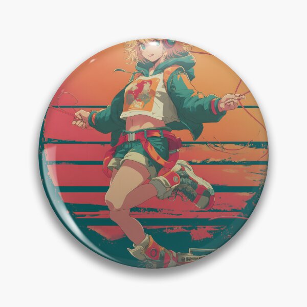 Item preview, Old School Cardio Queen — Retro Anime Jump Rope Girl designed and sold by Mrokar.