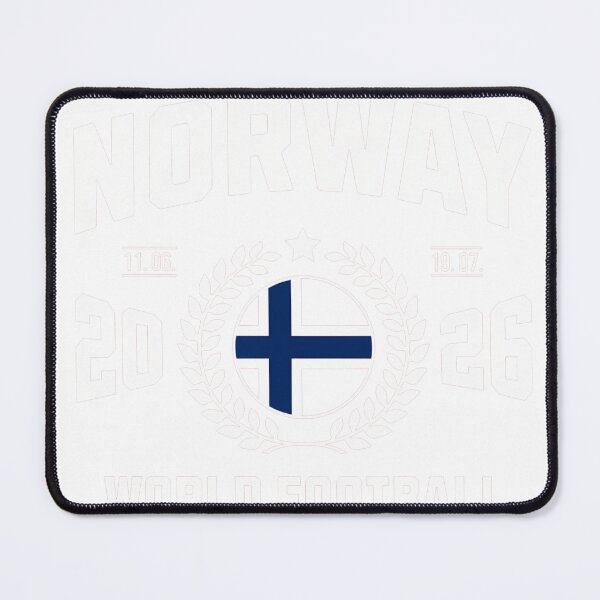 Item preview, Norway Football Supporter 2026 Badge Design T-Shirt_84074786 designed and sold by gidget-gadget.