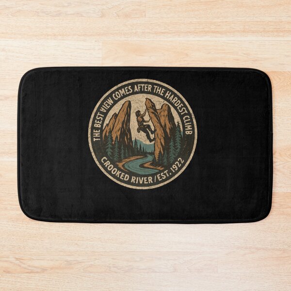 Item preview, Crooked River Hardest Climb Badge designed and sold by SiarheiYur.