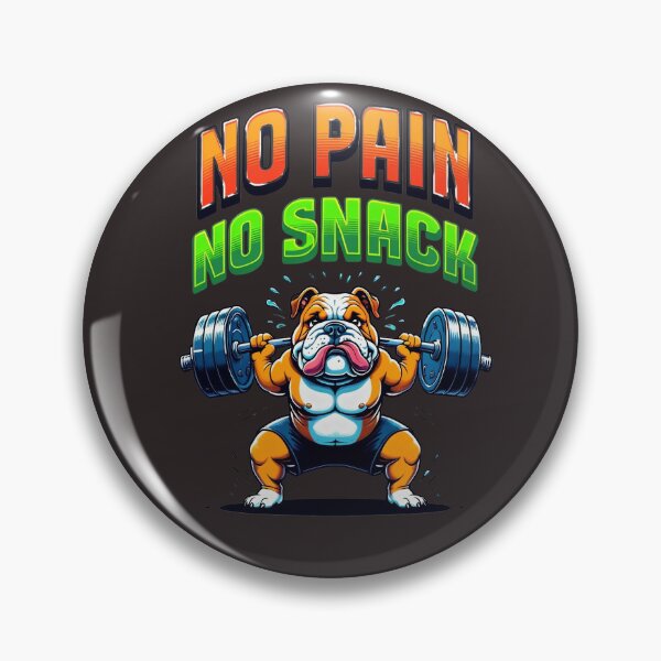 Item preview, Funny bulldog picture exercising with weights designed and sold by lucyinspace.