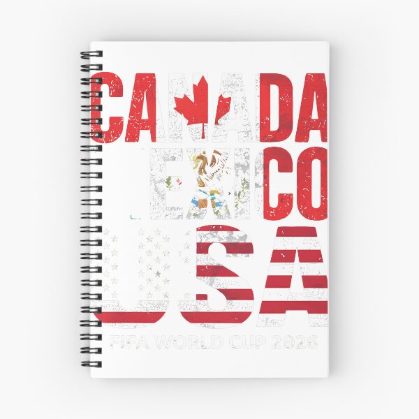 Item preview, United 2026 World Cup - Canada, Mexico, USA Flags T-Shirt_83138002 designed and sold by gidget-gadget.
