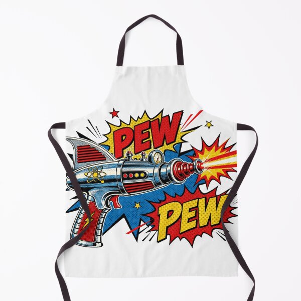 Item preview, Pew Pew 50s Raygun - Vintage Pulp Sci-Fi Comic designed and sold by Retro Mood Co.