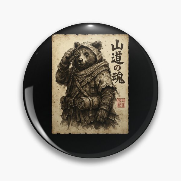 Item preview, Wandering Bear Mountain Ronin designed and sold by SiarheiYur.