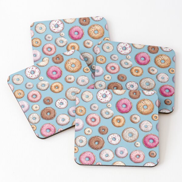 Item preview, Sweet Donut Pattern Foodie Dessert Lover designed and sold by NicolasGlowArt.
