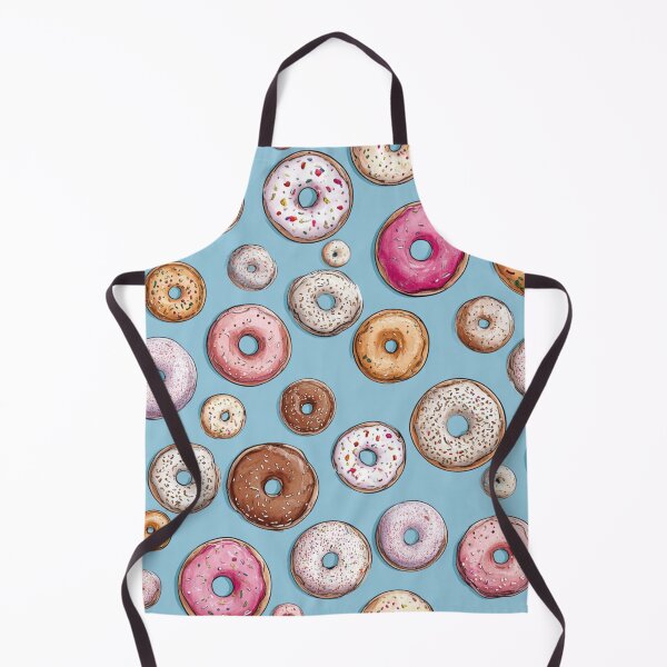 Item preview, Sweet Donut Pattern Foodie Dessert Lover designed and sold by NicolasGlowArt.