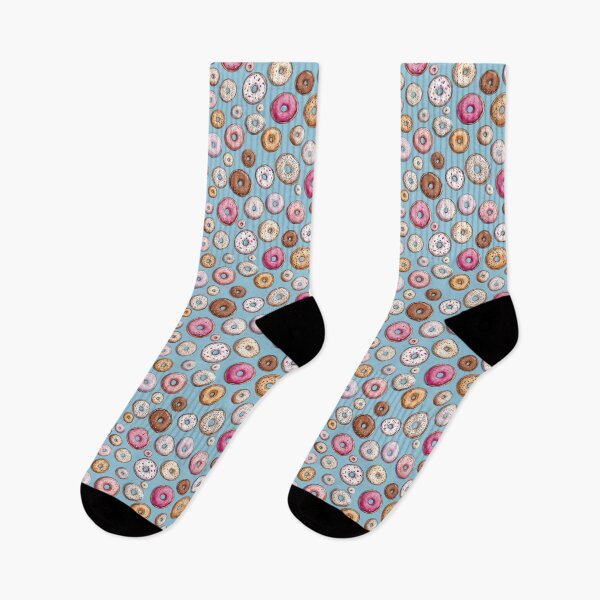 Item preview, Sweet Donut Pattern Foodie Dessert Lover designed and sold by NicolasGlowArt.