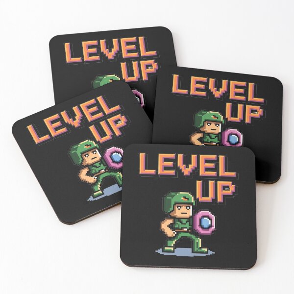Item preview, 8-Bit Pixel Tactical Operator - Retro Gaming Level Up designed and sold by Thompika.