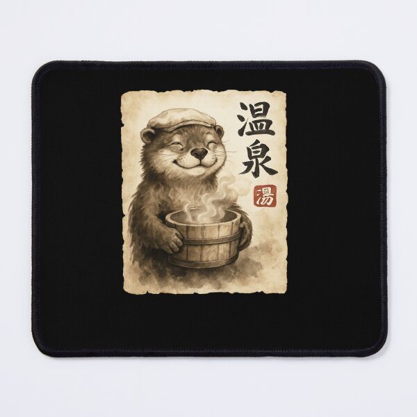Item preview, Smiling Otter Onsen Bath designed and sold by SiarheiYur.