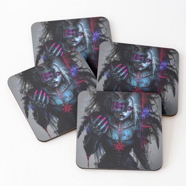 Item preview, This Is Who I Am: Cyber Witch Portrait designed and sold by Insomnia Art Designs.