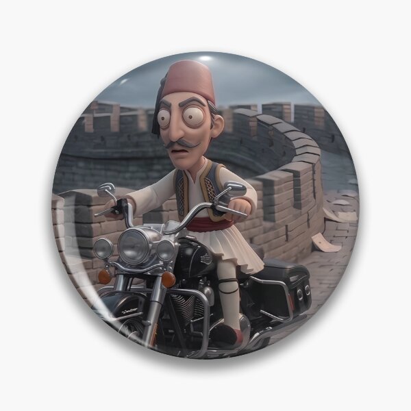 Item preview, The Great Wall Tsolias: Easy Rider of 1821 designed and sold by MrNtakos.