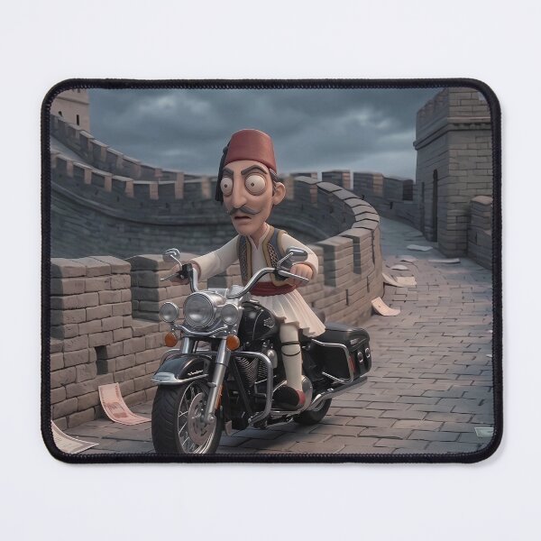 Item preview, The Great Wall Tsolias: Easy Rider of 1821 designed and sold by MrNtakos.