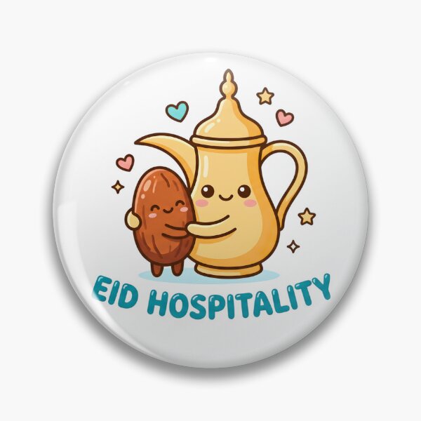 Item preview, Kawaii Eid Hospitality Arabic Coffee and Date designed and sold by TheCuriousPawn.