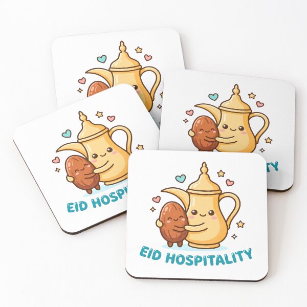 Item preview, Kawaii Eid Hospitality Arabic Coffee and Date designed and sold by TheCuriousPawn.