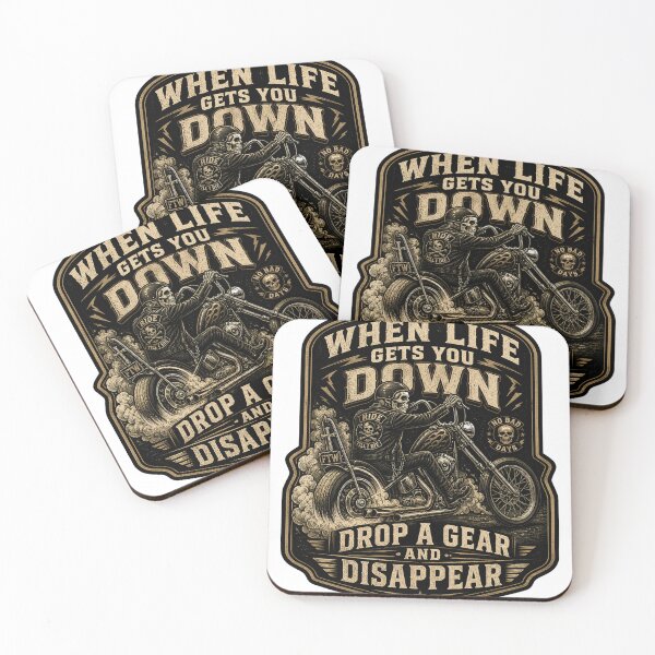 Item preview, When life gets you down drop a gear and dissappear  designed and sold by Deathracer1973.