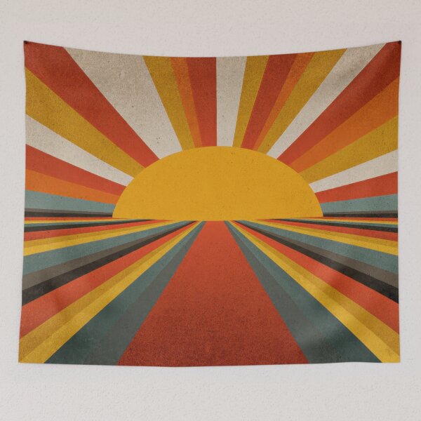 Item preview, Colorful sunrise on horizon designed and sold by anytka.
