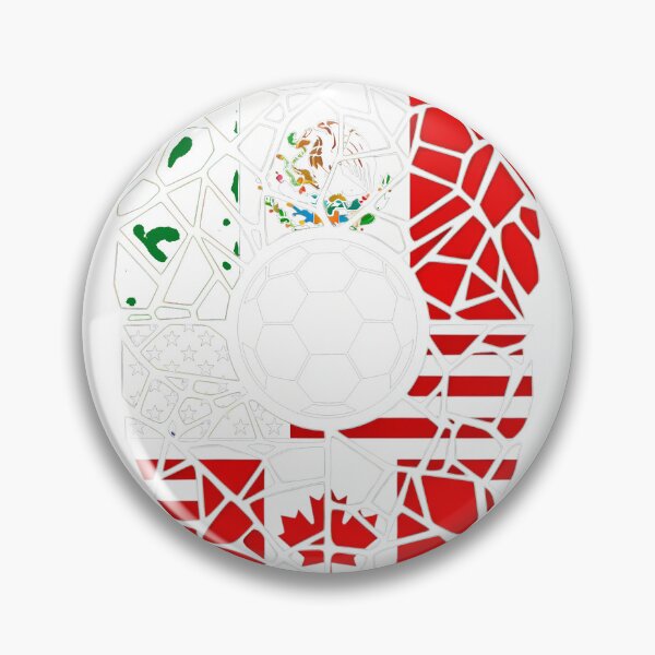 Item preview, Mosaic Soccer Crest USA Canada Mexico Unity 2026 T-Shirt_82794688 designed and sold by KTY-NUSS.