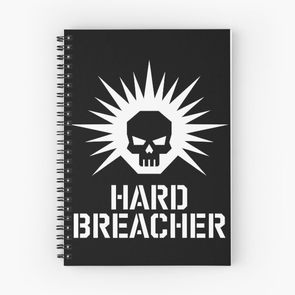 Item preview, Hard Breacher Stencil Icon - Tactical Minimalist Skull designed and sold by Thompika.