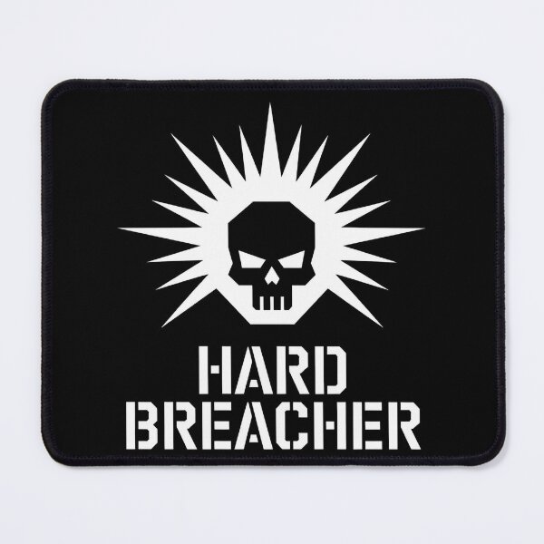 Item preview, Hard Breacher Stencil Icon - Tactical Minimalist Skull designed and sold by Thompika.
