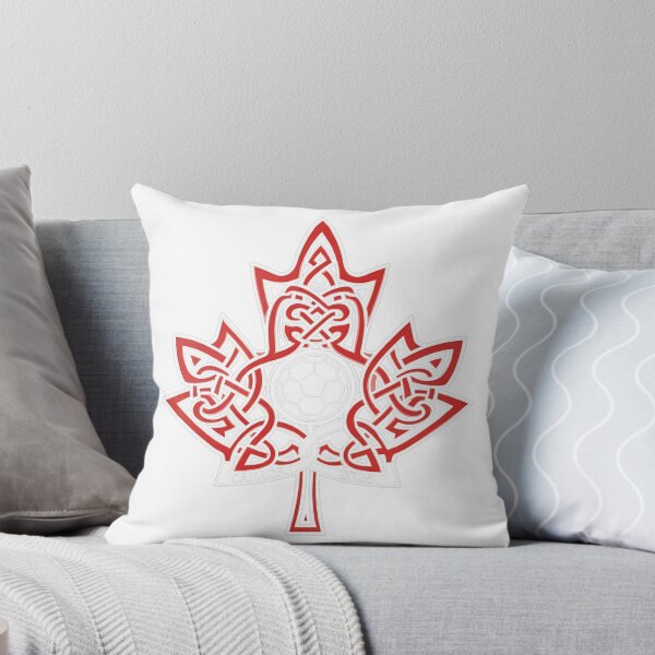 Item preview, Interwoven Maple Leaf Canada Soccer 2026 T-Shirt_83135197 designed and sold by gidget-gadget.