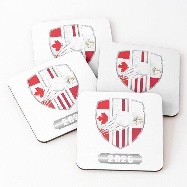 Item preview, North United America Shield 2026 Cup T-Shirt_82794382 designed and sold by KTY-NUSS.