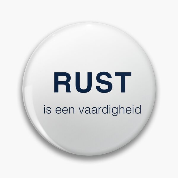 Item preview, Rust is een vaardigheid — minimalist mindfulness print - transparant designed and sold by BalancedCoNL.