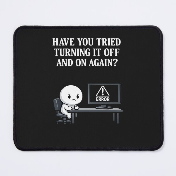 Item preview, Funny IT Tech Support Turning it Off and on Again Restart PC Performance designed and sold by faridman.