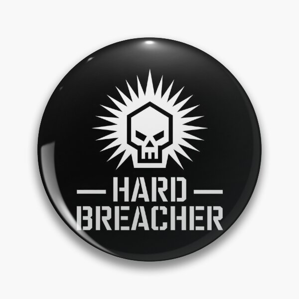 Item preview, Hard Breacher Stencil Icon - Tactical Minimalist Skull designed and sold by Thompika.