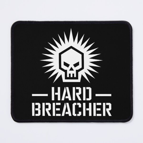 Item preview, Hard Breacher Stencil Icon - Tactical Minimalist Skull designed and sold by Thompika.