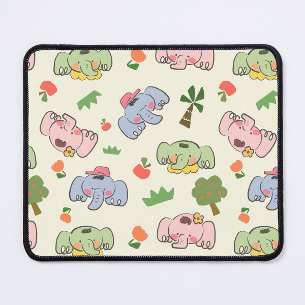 Item preview, Cute Pastel Baby Elephant Pattern designed and sold by ByJYA.