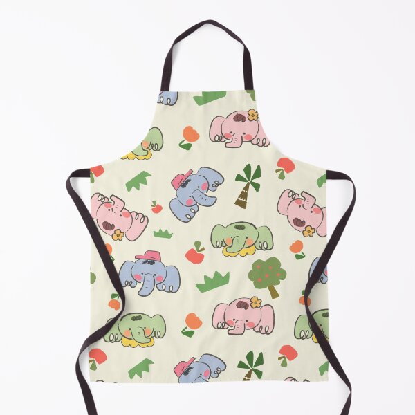 Item preview, Cute Pastel Baby Elephant Pattern designed and sold by ByJYA.