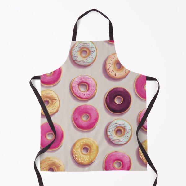 Item preview, Vibrant Donut Pattern Sweet Treat Foodie Design designed and sold by NicolasGlowArt.