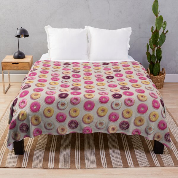 Item preview, Vibrant Donut Pattern Sweet Treat Foodie Design designed and sold by NicolasGlowArt.