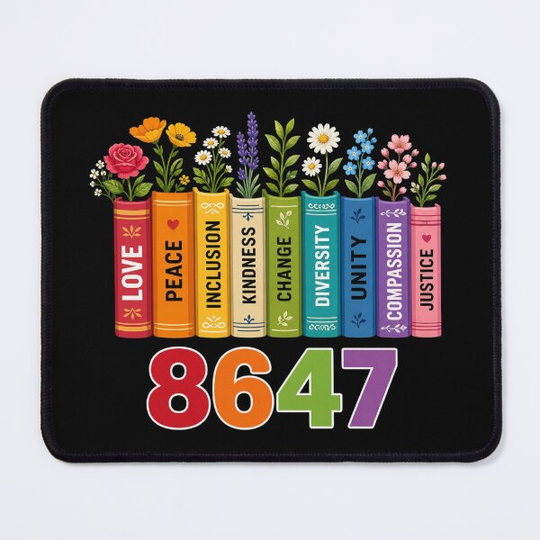 Item preview, 8647 Book, Anti Maga, Anti Trump, Bookish, Feminist, Foxtrot Delta Tango, Hidden Message designed and sold by toongstudio.