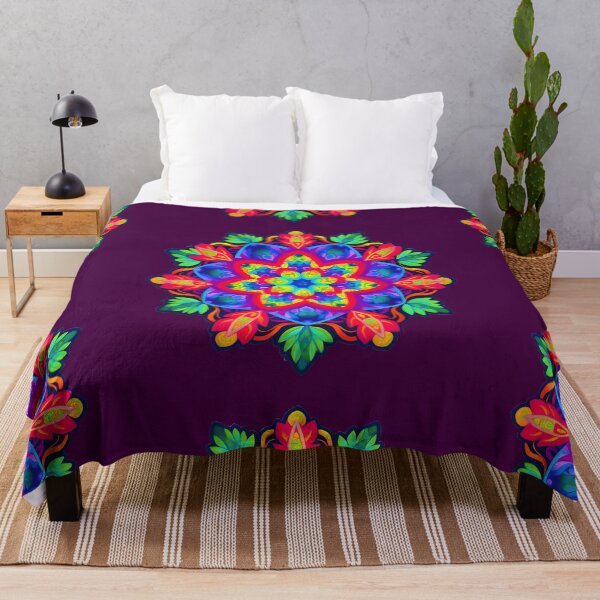Item preview, Vibrant Floral Mandala - Spring Energy Design designed and sold by HealingArtByLna.