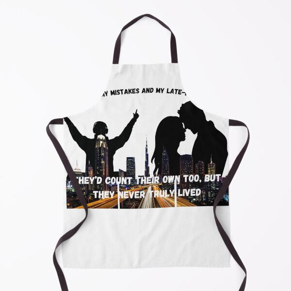 Item preview, Urban Life Quote - They Never Truly Lived Night Cityscape designed and sold by malishaminja.