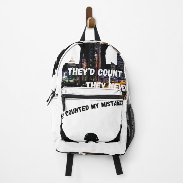 Item preview, Urban Life Quote - They Never Truly Lived Night Cityscape designed and sold by malishaminja.