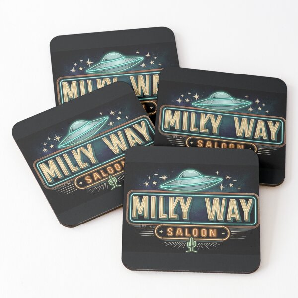 Item preview, Milky Way Saloon  designed and sold by Cosmic Cactus.