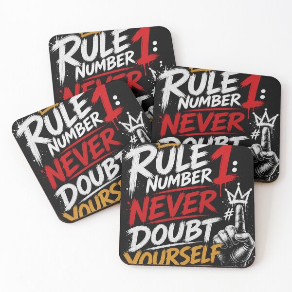 Item preview, Rule Number 1: Never Doubt Yourself designed and sold by louda02.