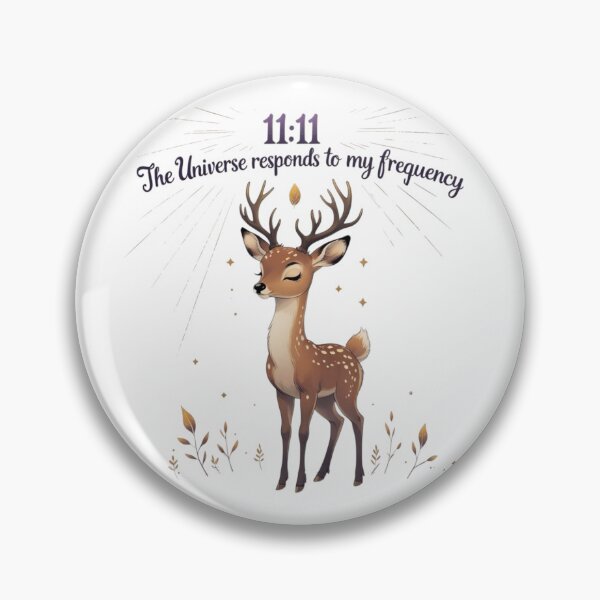 Item preview, Universe Responds 11 11 Cute Deer Woodland Nursery Wall Art designed and sold by AQUILAKREO.