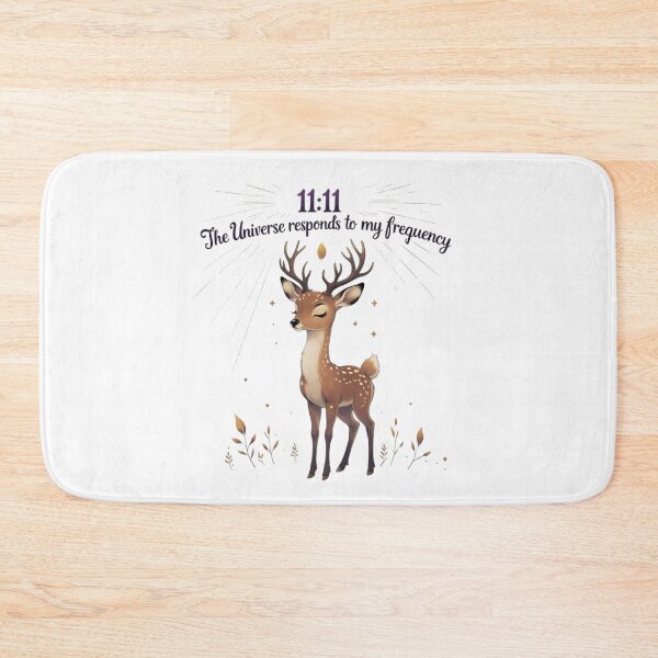 Item preview, Universe Responds 11 11 Cute Deer Woodland Nursery Wall Art designed and sold by AQUILAKREO.