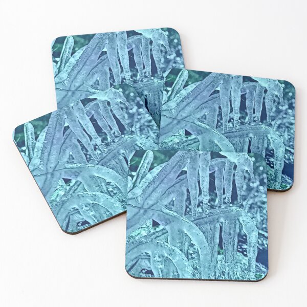 Item preview, Macro Ice Crystals on Grass, Giant's Castle, South Africa designed and sold by JaneFlowersAfrica.