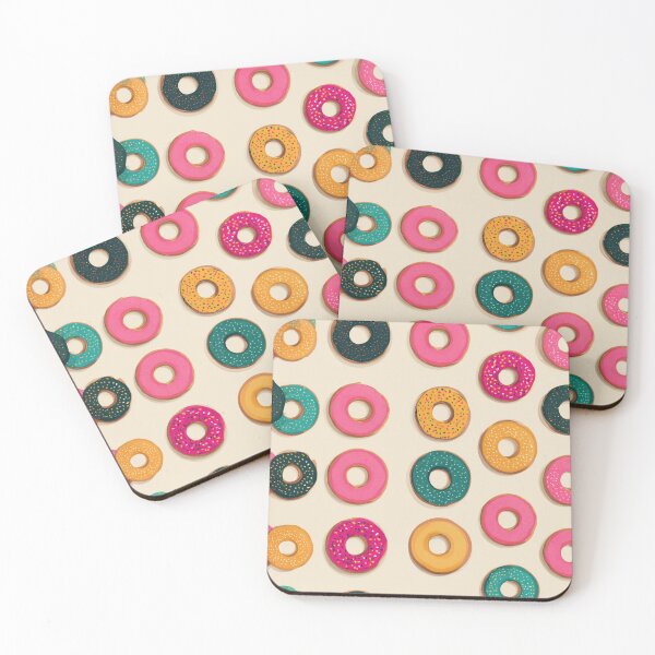 Item preview, Sweet Colorful Donut Sprinkles Pattern Design designed and sold by NicolasGlowArt.
