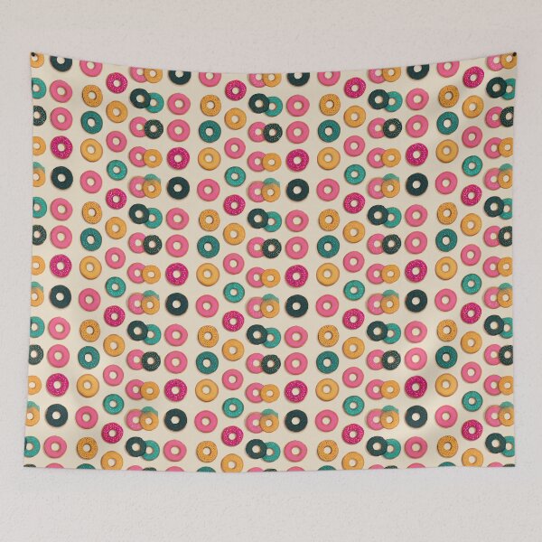 Item preview, Sweet Colorful Donut Sprinkles Pattern Design designed and sold by NicolasGlowArt.
