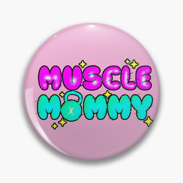 Item preview, Muscle Mommy Kettlebell Gym Girl designed and sold by AstronautMerch.