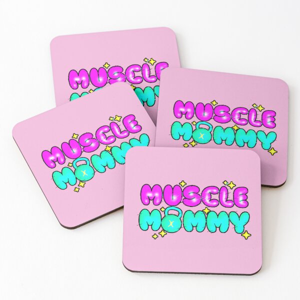 Item preview, Muscle Mommy Kettlebell Gym Girl designed and sold by AstronautMerch.