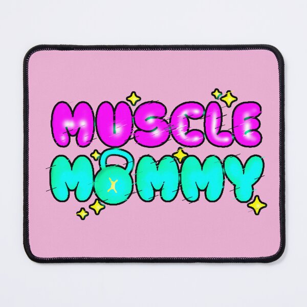 Item preview, Muscle Mommy Kettlebell Gym Girl designed and sold by AstronautMerch.