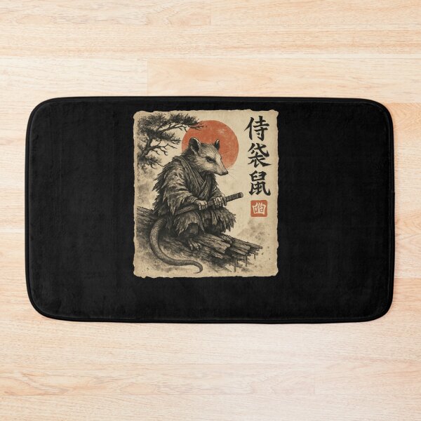 Item preview, Sunset Ronin Rat Warrior designed and sold by SiarheiYur.