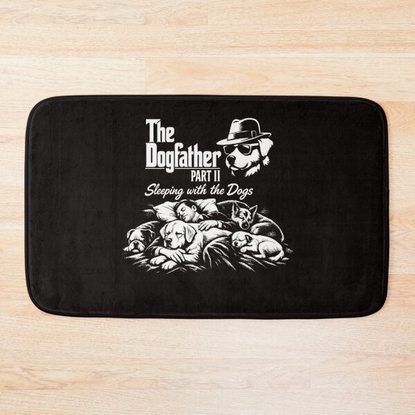Item preview, The Dogfather Part 2 Sleeping with the Dogs Funny Mafia Dog Parody designed and sold by NapoliApparel.