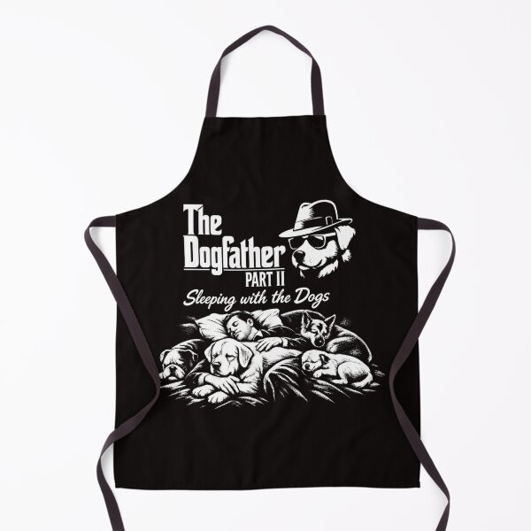 Item preview, The Dogfather Part 2 Sleeping with the Dogs Funny Mafia Dog Parody designed and sold by NapoliApparel.