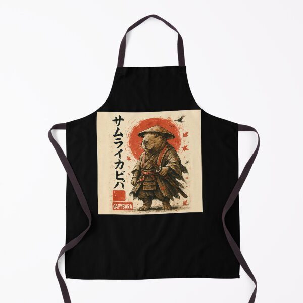 Item preview, Autumn Samurai Capybara Warrior designed and sold by SiarheiYur.